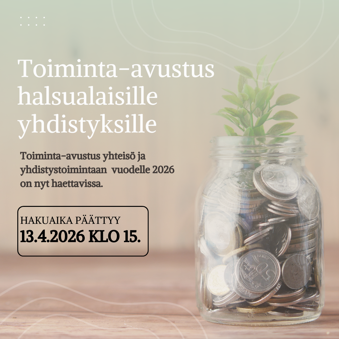 Toiminta-avustus yhdistyksille